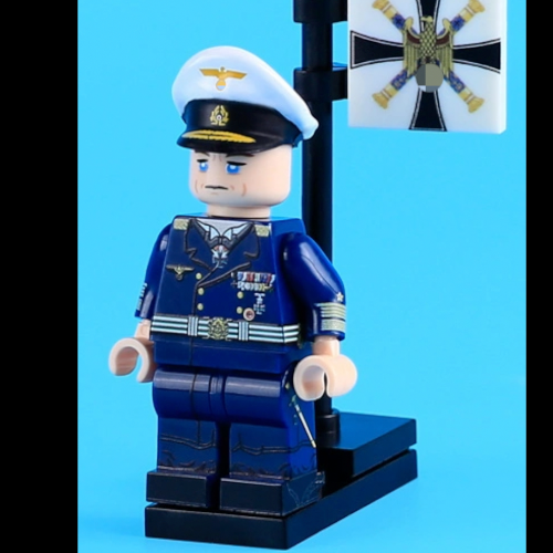 Erich Raeder – Großadmiral WW2 German Navy Toy Figure