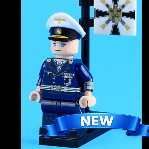 Erich Raeder – Großadmiral WW2 German Navy Toy Figure