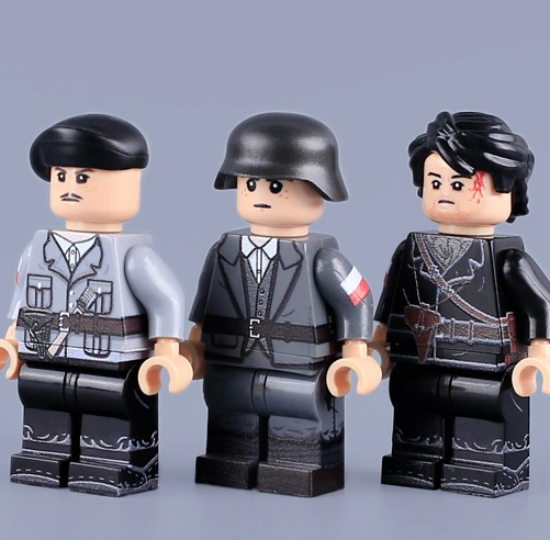Warsaw Uprising - Polish resistance toy soldiers set of 3