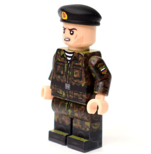 Russian modern Soldier -  Marine in camouflage VSR-84 "Dubok" (Bhutan)