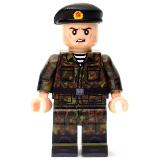 Russian modern Soldier -  Marine in camouflage VSR-84 "Dubok" (Bhutan)