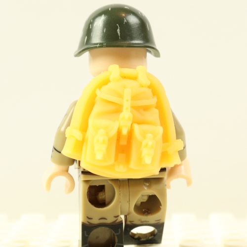 Soviet WW2 Early War Backpack – Unpainted 3D Printed Resin Accessory