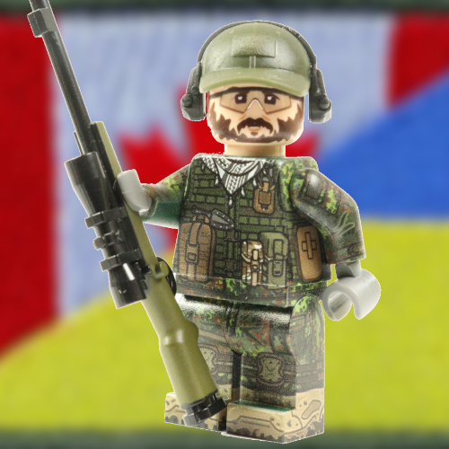 Canadian sniper in Ukraine. International Legion, series 1 of 7.