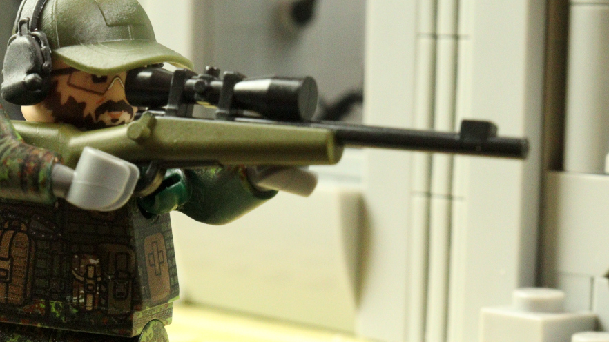 Canadian sniper in Ukraine. International Legion, series 1 of 7.