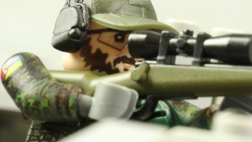 Canadian sniper in Ukraine. International Legion, series 1 of 7.