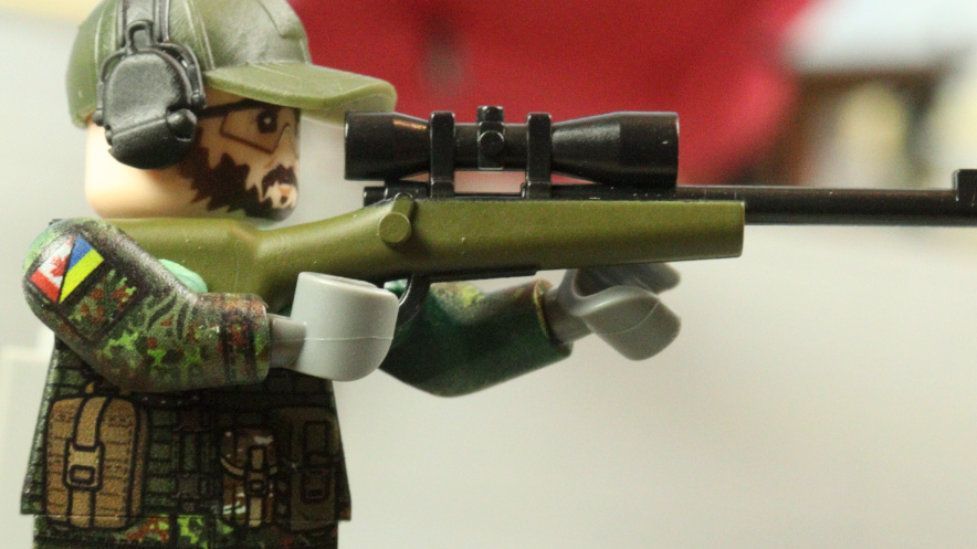 Canadian sniper in Ukraine. International Legion, series 1 of 7.