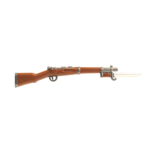 Japanese Arisaka Rifle (Type 38 / Type 99) with Fixed Bayonet | Toy Accessory