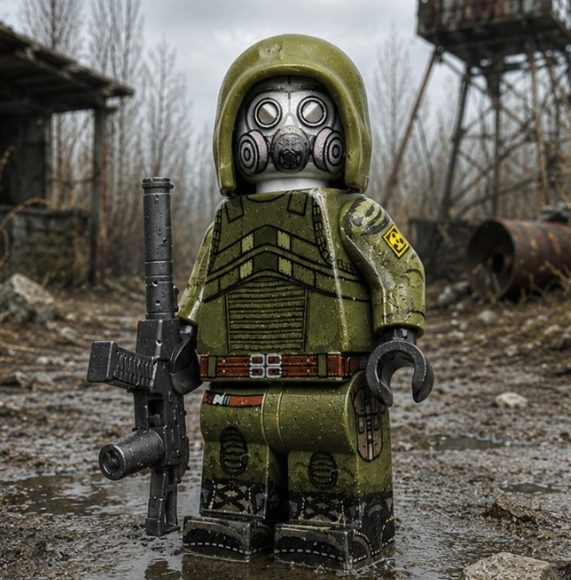 S.T.A.L.K.E.R. Minifigure v2 | Zarya Suit Olive