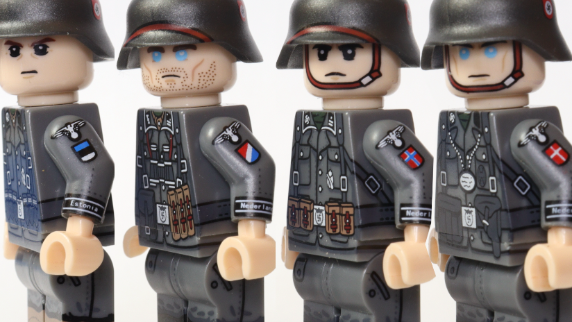 WW2 German International volunteers (set of 4 minifigures)