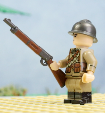 French WW2 squad (4 toy soldiers)