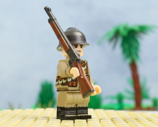 French WW2 squad (4 toy soldiers)