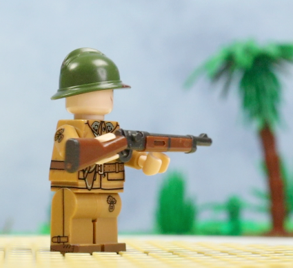 French WW2 squad (4 toy soldiers)