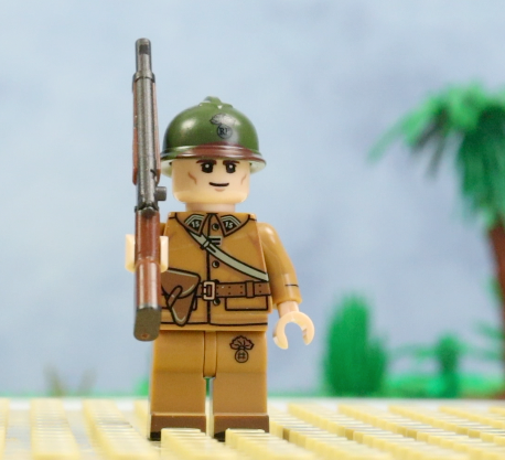 French WW2 squad (4 toy soldiers)