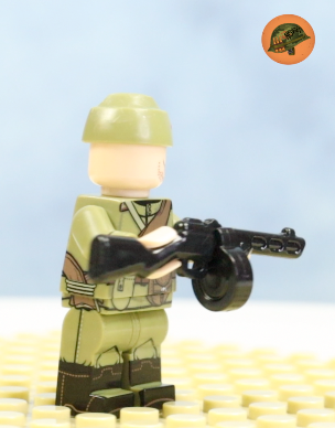 Soviet WW2 toy soldier with PPSH
