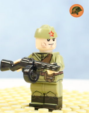 Soviet WW2 toy soldier with PPSH