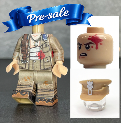 WW2 Polish army wounded rifleman (FULL MINIFIGURE) - PRE-SALE