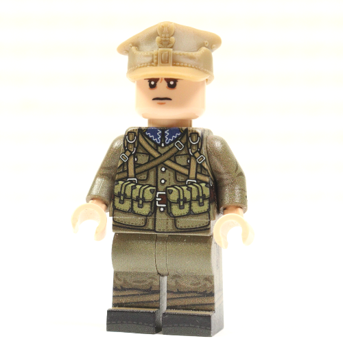 WW2 Polish army LMG gunner (FULL MINIFIGURE)