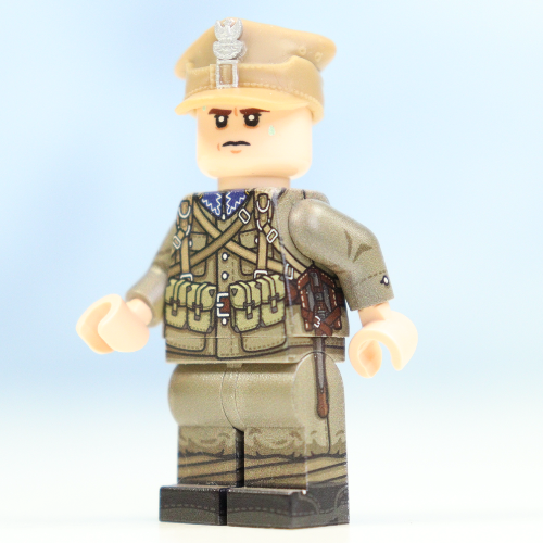 WW2 Polish army LMG gunner (FULL MINIFIGURE)