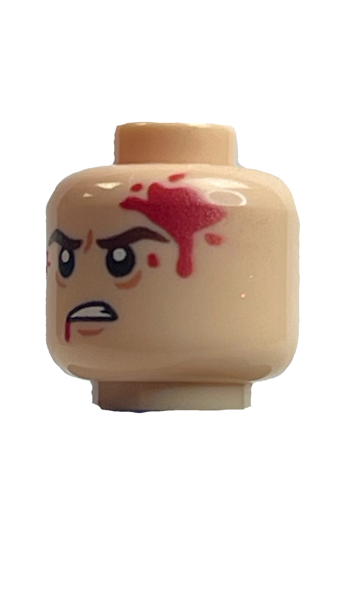Wounded face