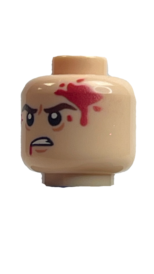 Wounded face