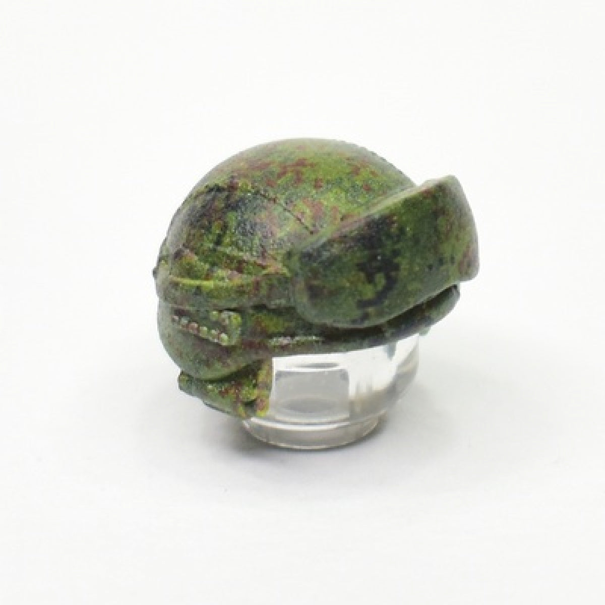 Modern russian 6B47 "Ratnik" helmet pixel flora camo with googles and headphones