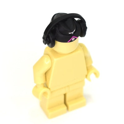 German WWII M35 Panzer Side Cap with Headphones | Toy Headgear for LEGO Figures