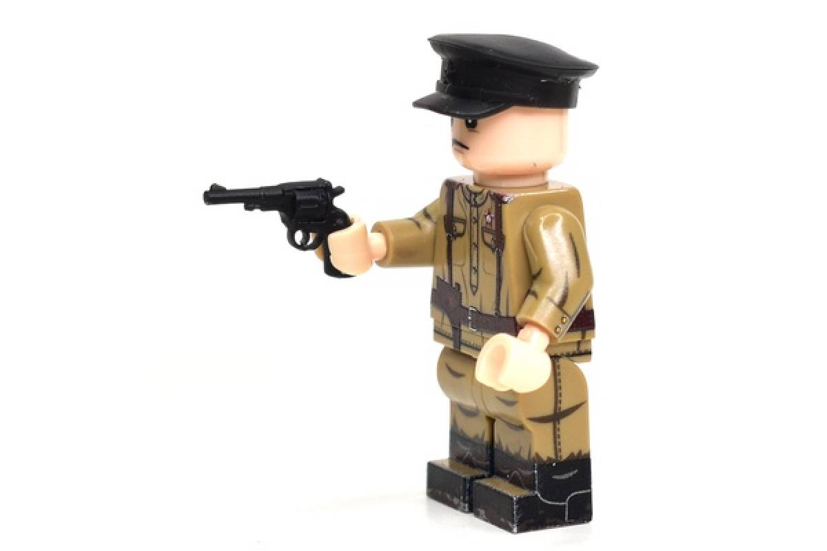 Nagant System Revolver | Toy Accessory by G-Brick Design