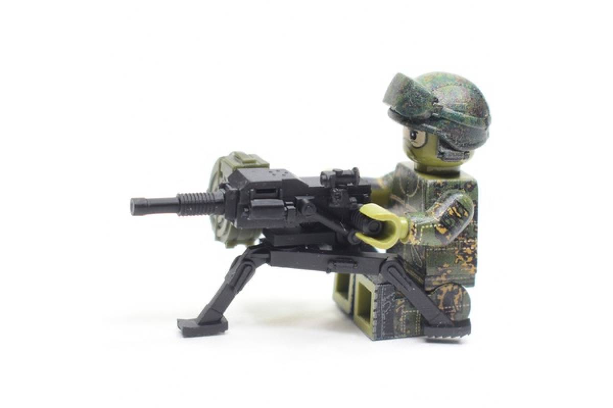 AGS-17 grenade launcher on tripod